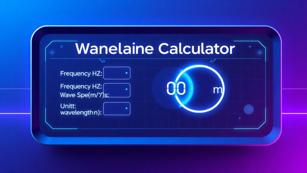 Wavelength calculator,
Calculate wavelength from frequency,
Wavelength of light calculator,
Wavelength formula calculator,
Radio wave wavelength,
Wavelength to frequency converter,
Energy to wavelength calculator,
λ = v/f calculator,