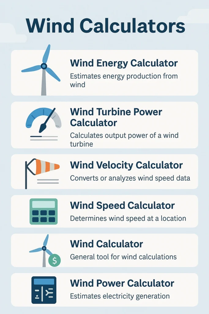 wind energy calculator