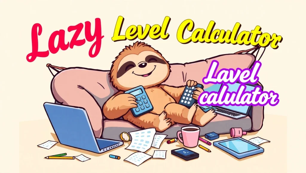 Lazy level calculator,
How lazy am I quiz,
Online laziness test,
Productivity quiz,
Fun habit calculator,
Procrastination quiz,
Laziness detector,
Self-improvement tool,