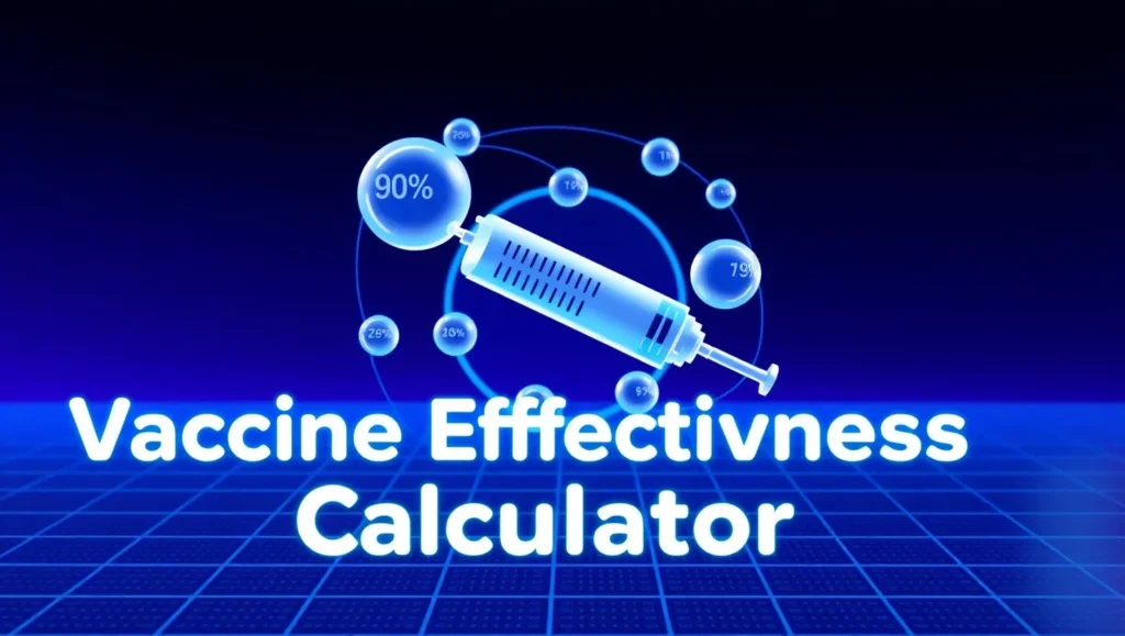 Vaccine effectiveness calculator,
Real-world vaccine effectiveness,
COVID vaccine effectiveness tool,
Vaccine protection rate estimator,
Public health data calculator,
Immunization outcome analysis,
Vaccine performance analysis tool,
How to calculate vaccine effectiveness,