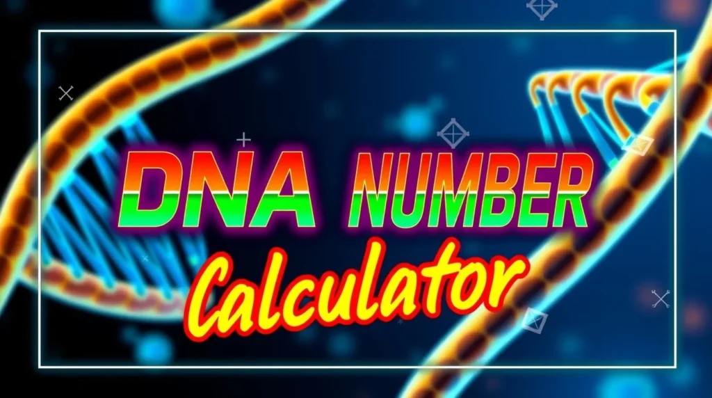 DNA Copy Number Calculator