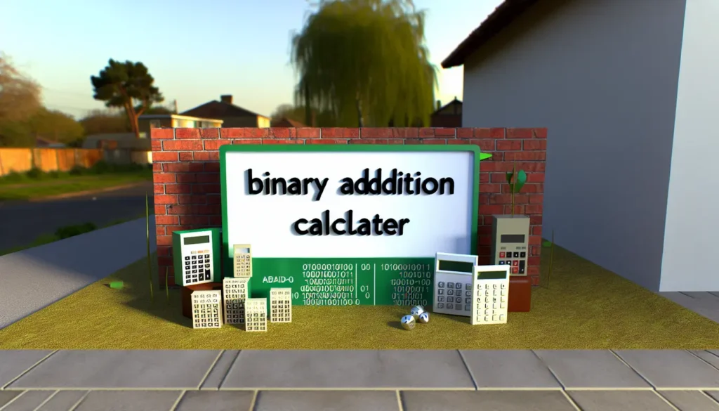 Binary Addition Calculator