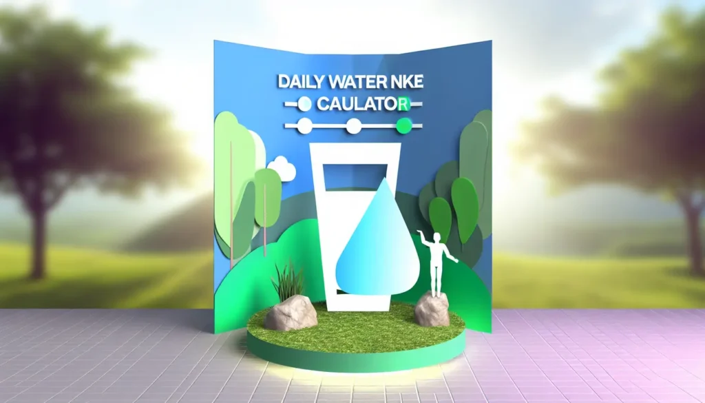Daily Water Intake Calculator