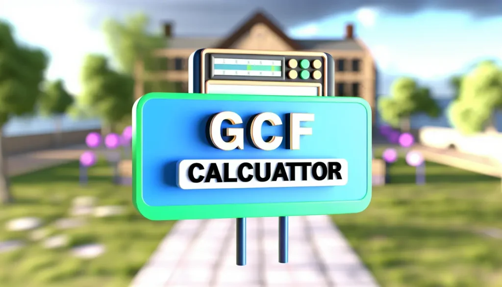 GCF Calculator