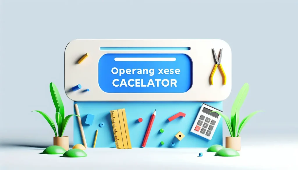 Operating Expense Calculator
