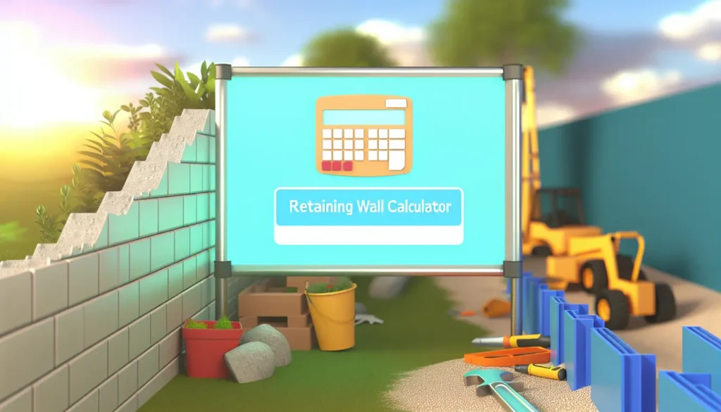 Retaining Wall Calculator